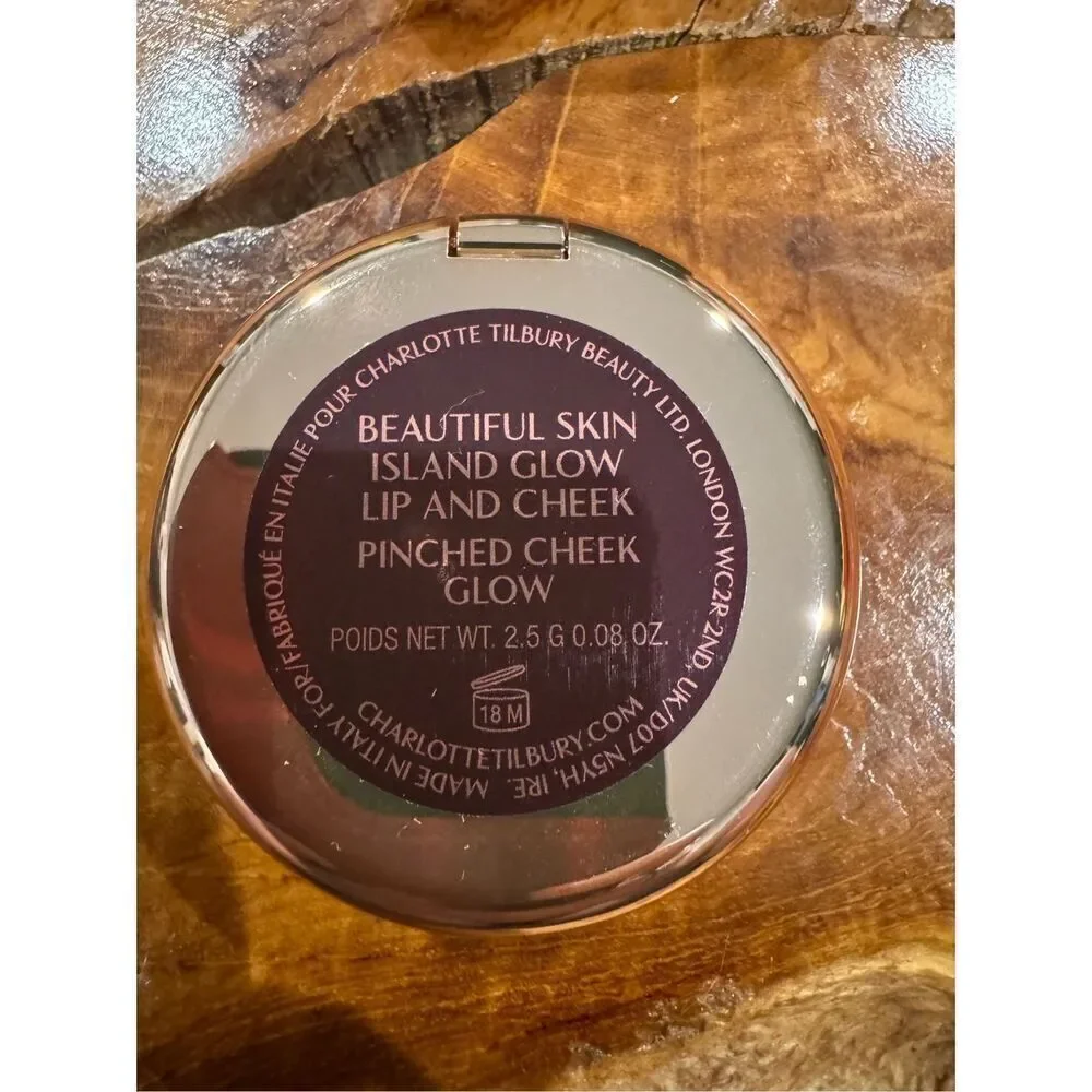 Charlotte Tilbury lip and cheek glow island glow pinched cheek glow new in box